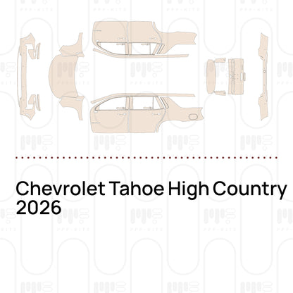 PPF prédécoupé Chevrolet Tahoe High Country 2026