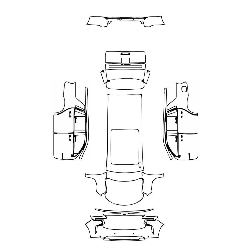 Pre-Cut PPF Chevrolet Tahoe LS 2021 - PPF-Kits