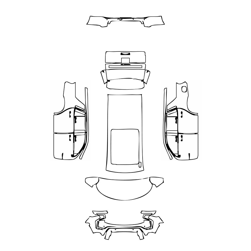 Pre-Cut PPF Chevrolet Tahoe Z71 2021 - PPF-Kits