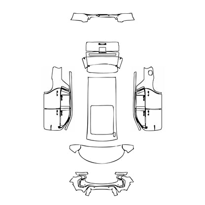 Pre-Cut PPF Chevrolet Tahoe Z71 2021 - PPF-Kits