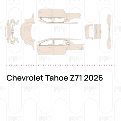 PPF prédécoupé Chevrolet Tahoe Z71 2026