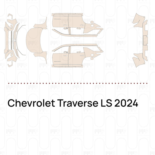 PPF prédécoupé Chevrolet Traverse LS 2024