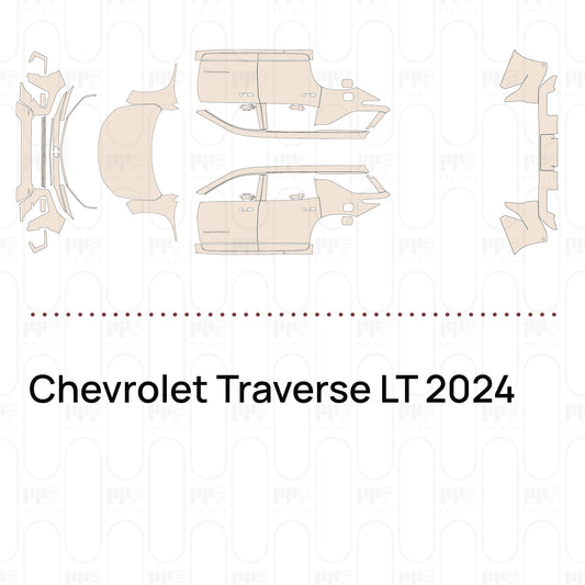 PPF prédécoupé Chevrolet Traverse LT 2024