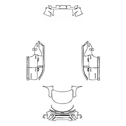 Pre-Cut PPF Chevrolet Traverse LT 2025 - PPF-Kits