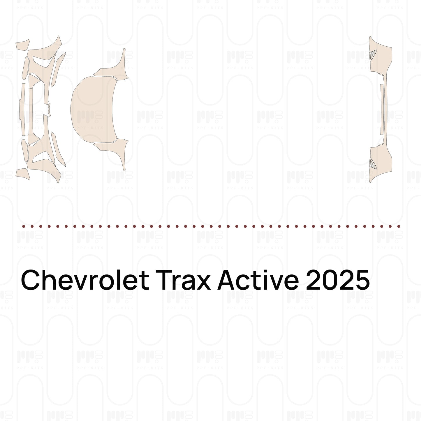 PPF prédécoupé Chevrolet Trax Active 2025