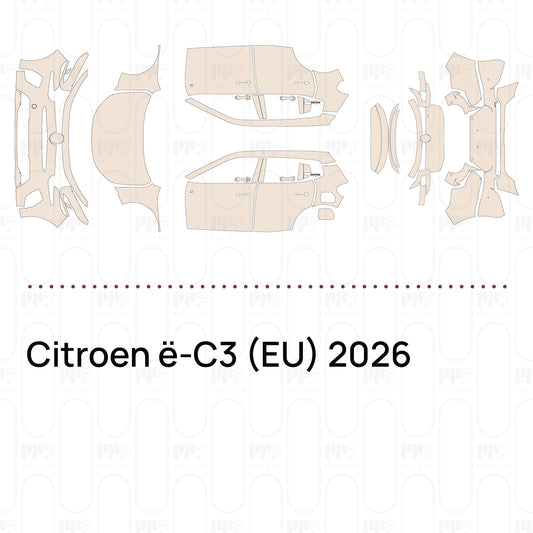 PPF prédécoupé Citroen ë-C3 (EU) 2026
