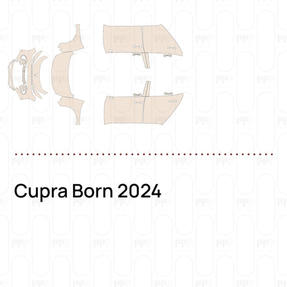 PPF prédécoupé Cupra Born 2024