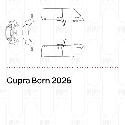 PPF prédécoupé Cupra Born 2026