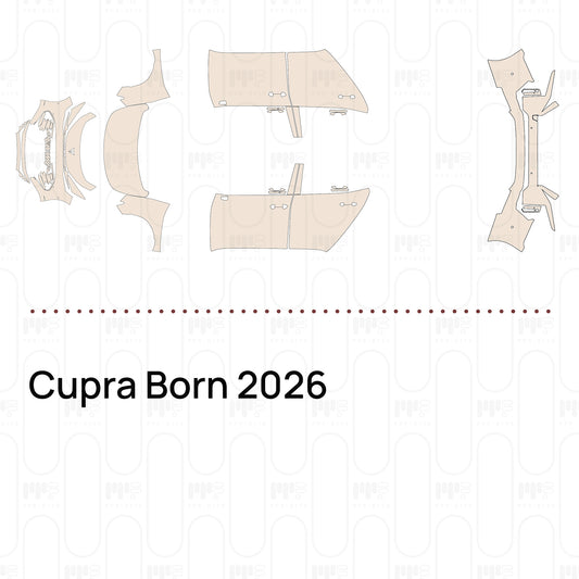 PPF prédécoupé Cupra Born 2026