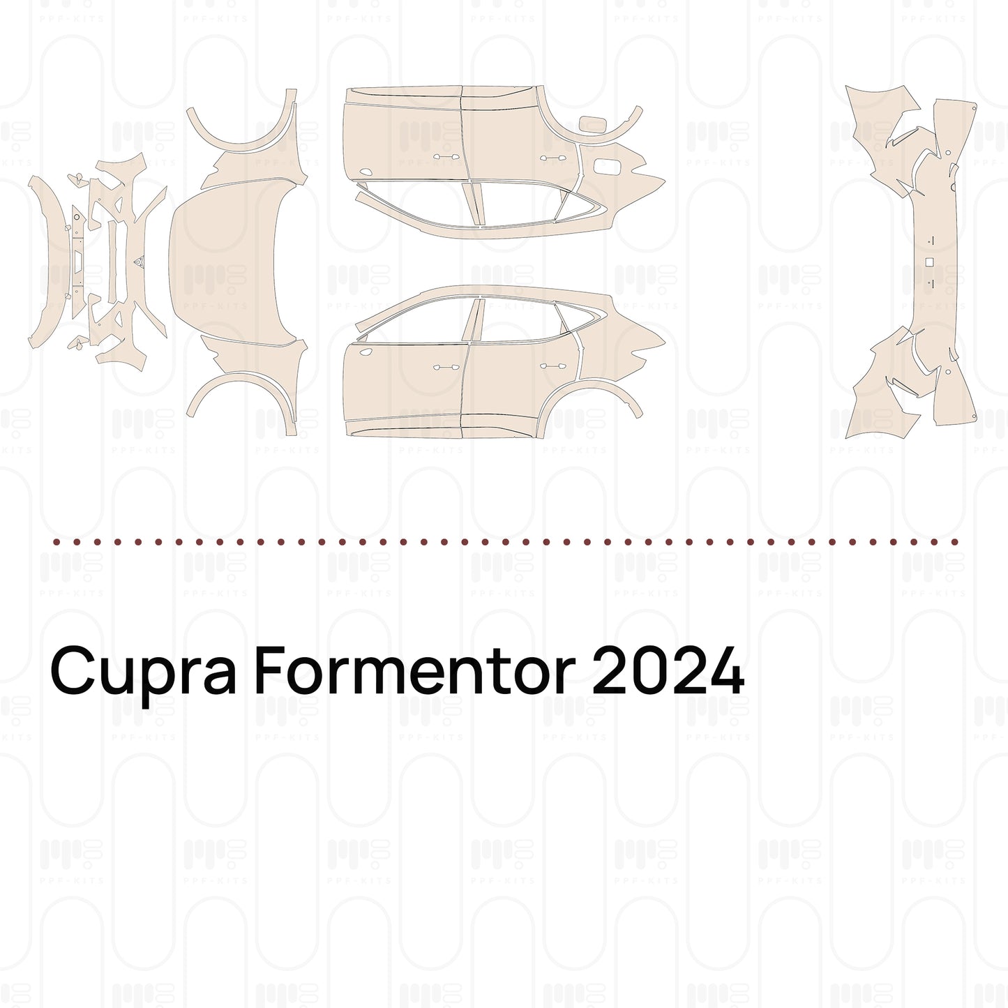PPF prédécoupé Cupra Formentor 2024