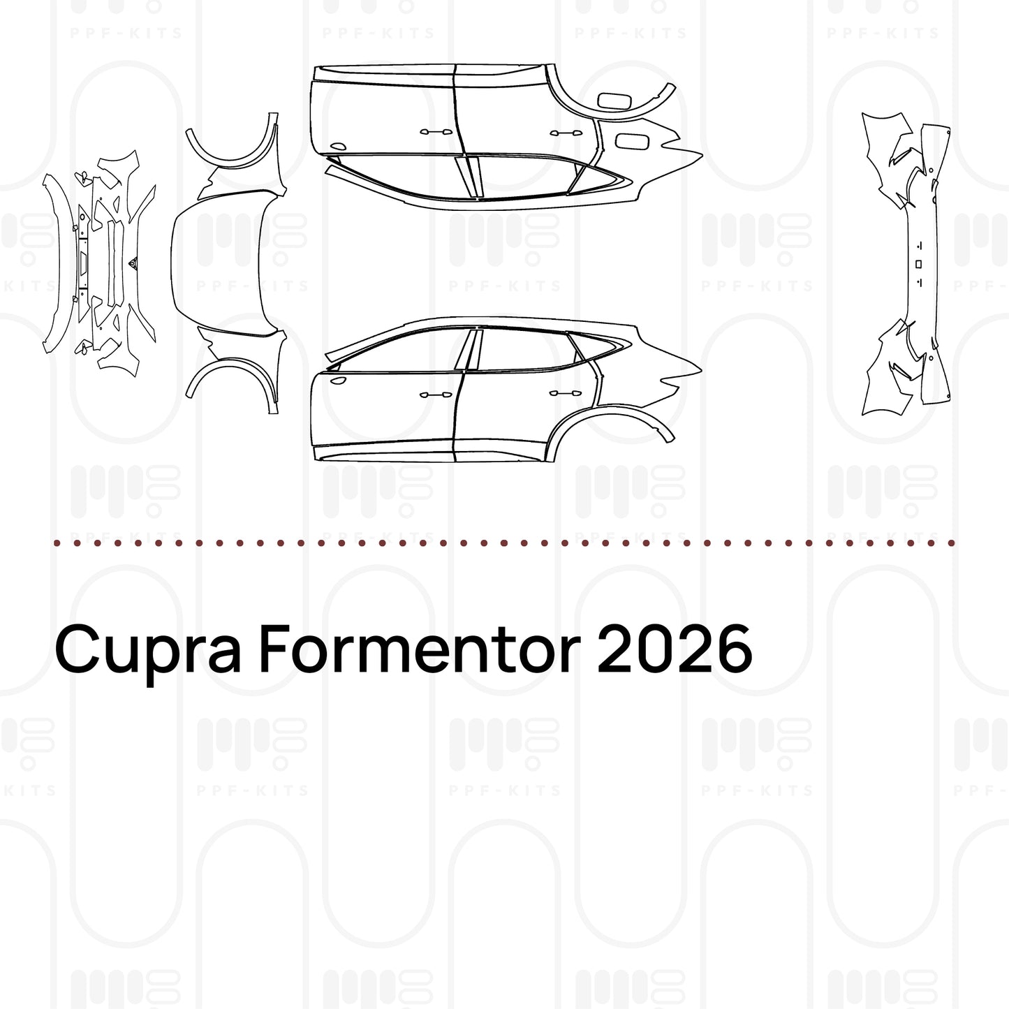 PPF prédécoupé Cupra Formentor 2026