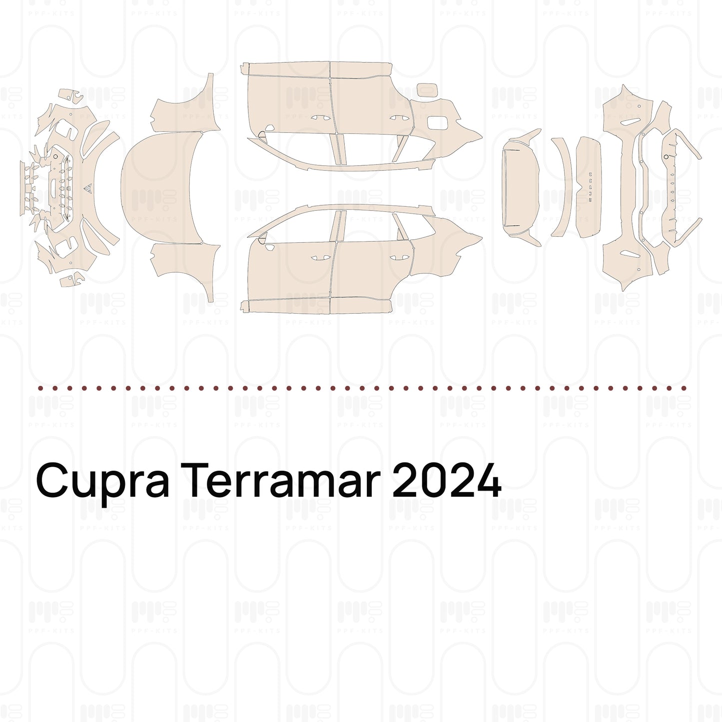PPF prédécoupé Cupra Terramar 2024