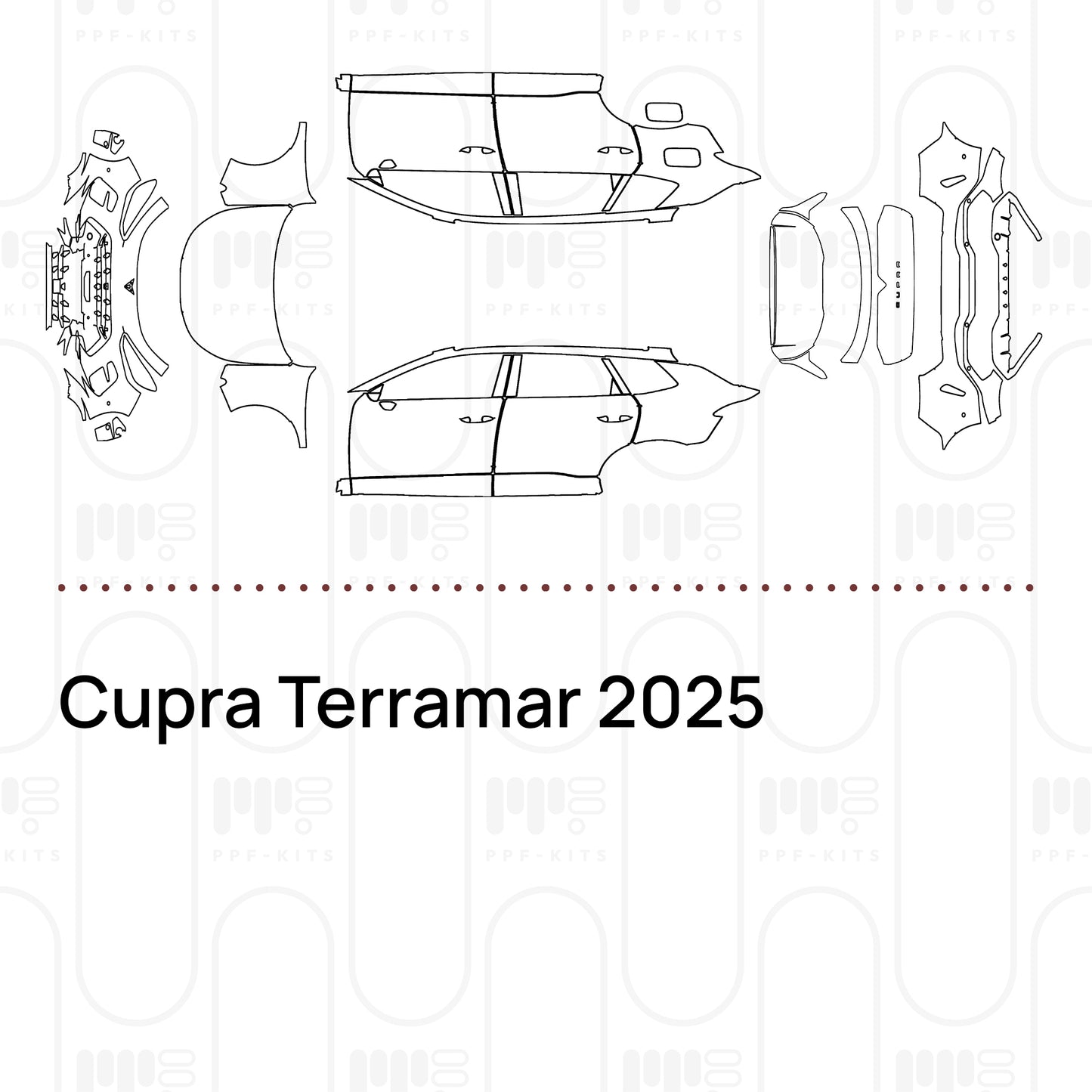 PPF prédécoupé Cupra Terramar 2025