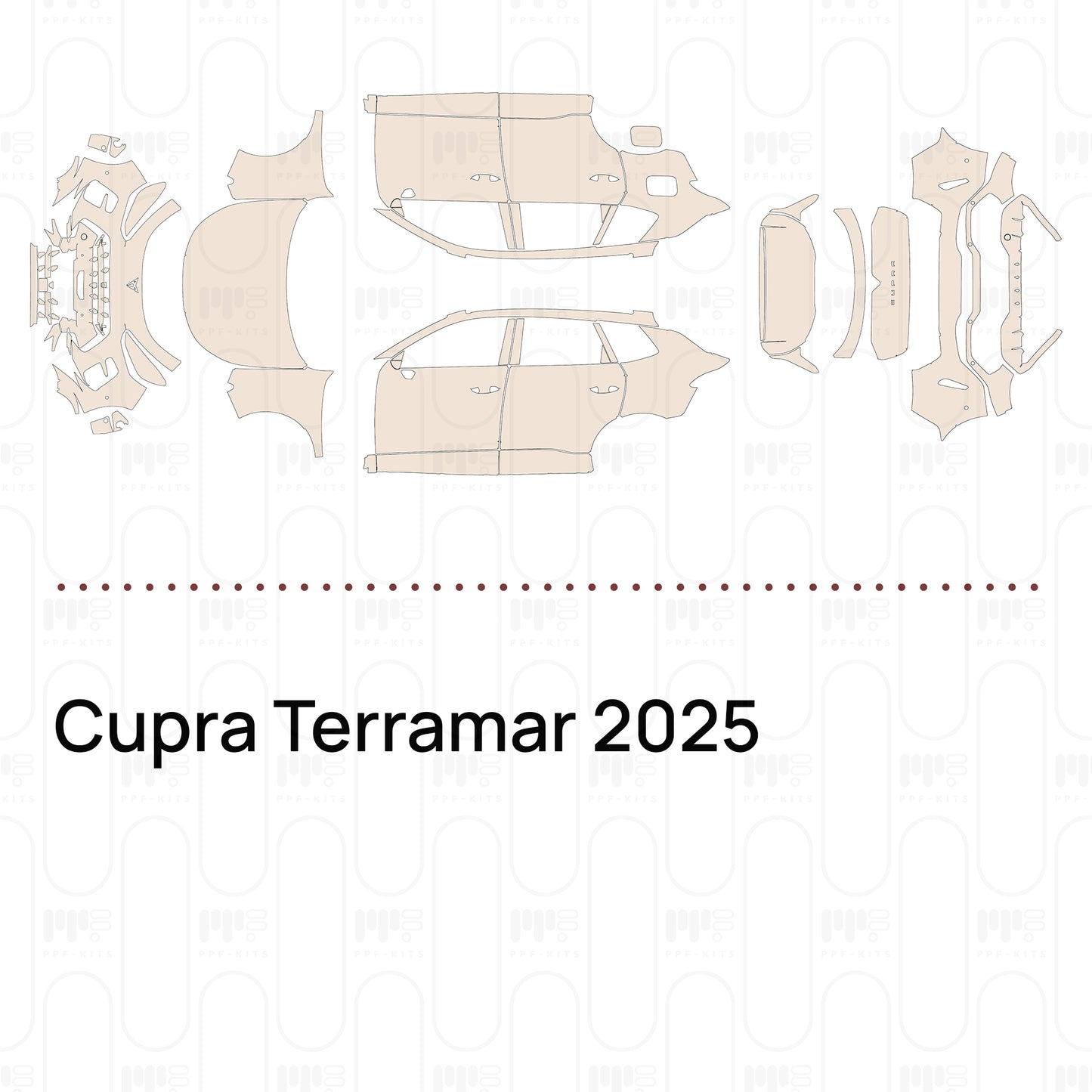 PPF prédécoupé Cupra Terramar 2025