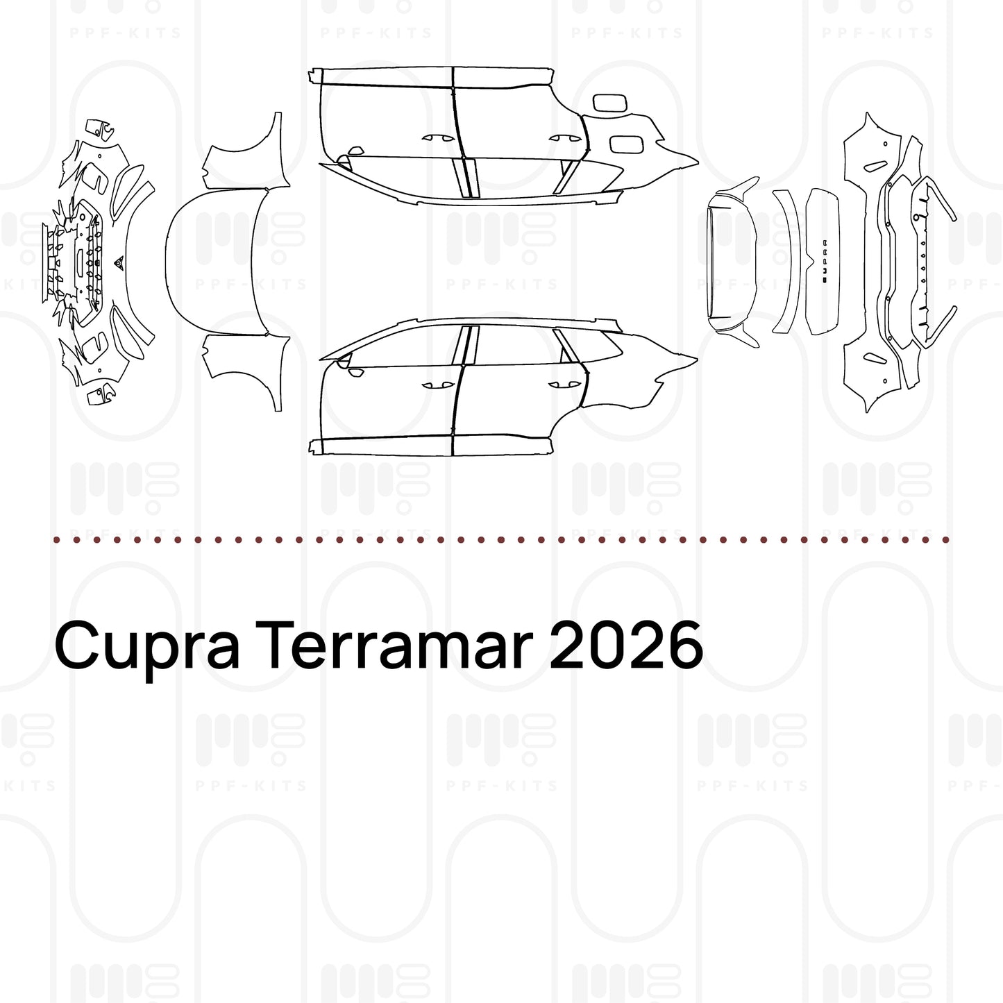 PPF prédécoupé Cupra Terramar 2026
