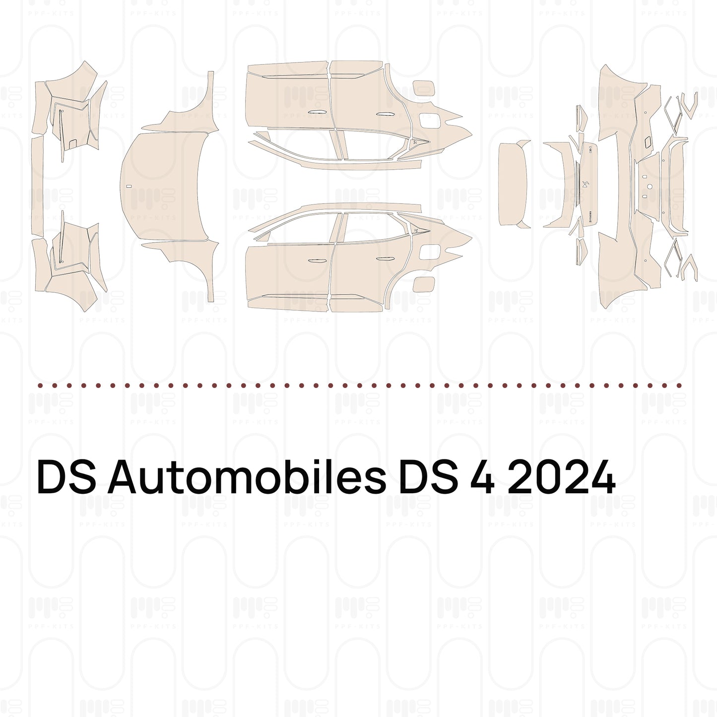 PPF prédécoupé DS Automobiles DS 4 2024