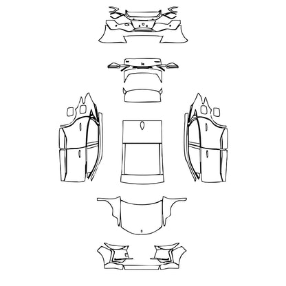 Pre-Cut PPF DS Automobiles DS 4 2025 - PPF-Kits
