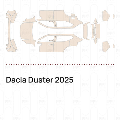 PPF prédécoupé Dacia Duster 2025