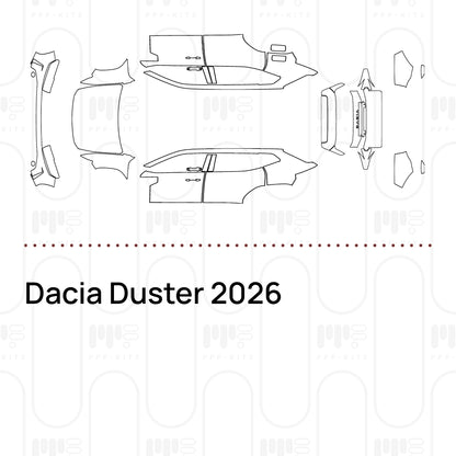 PPF prédécoupé Dacia Duster 2026