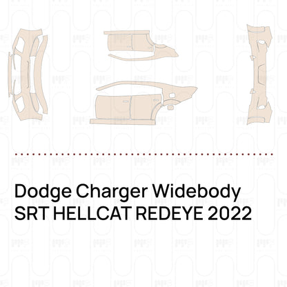 PPF prédécoupé Dodge Charger Widebody SRT HELLCAT REDEYE 2022