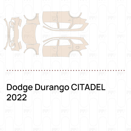 PPF prédécoupé Dodge Durango CITADEL 2022