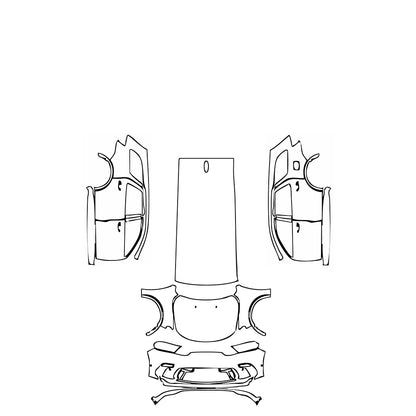 Pre-Cut PPF Dodge Durango GT PLUS 2022 - PPF-Kits