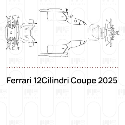 PPF prédécoupé Ferrari 12Cilindri Coupe 2025