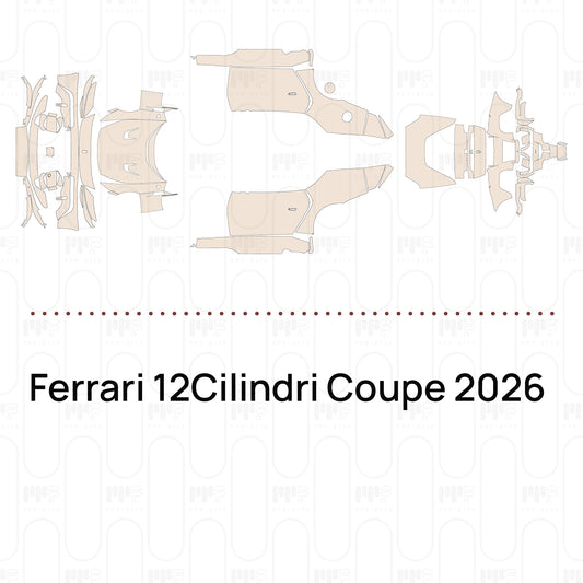 PPF prédécoupé Ferrari 12Cilindri Coupe 2026