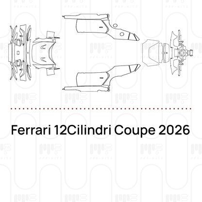 PPF prédécoupé Ferrari 12Cilindri Coupe 2026