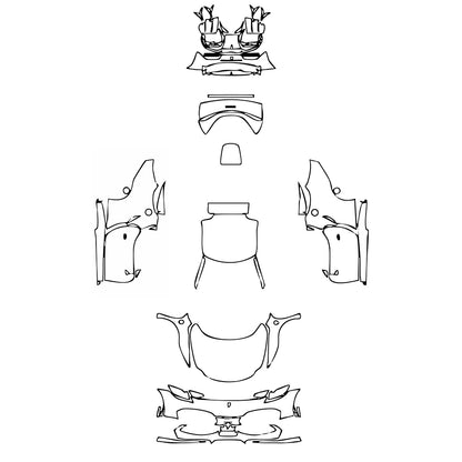 Pre-Cut PPF Ferrari 296 GTB 2022 - PPF-Kits