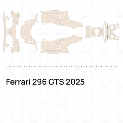 PPF prédécoupé Ferrari 296 GTS 2025
