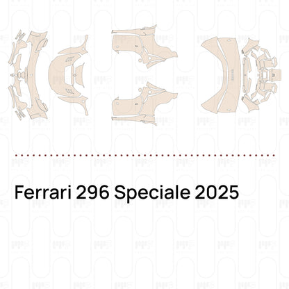 PPF prédécoupé Ferrari 296 Speciale 2025