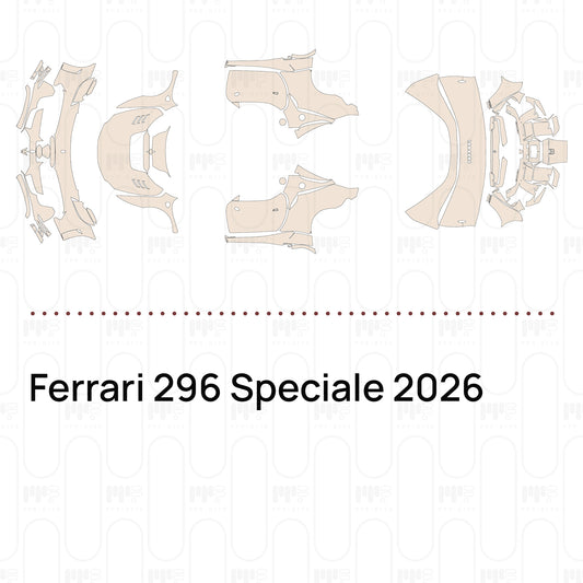 PPF prédécoupé Ferrari 296 Speciale 2026
