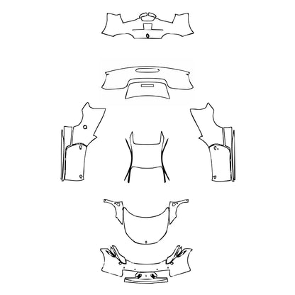 Pre-Cut PPF Ferrari 458 Italia 2010 - PPF-Kits