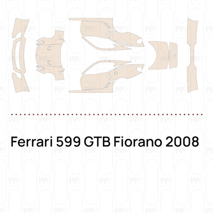 PPF prédécoupé Ferrari 599 GTB Fiorano 2008