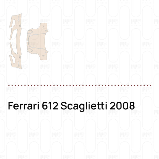 PPF prédécoupé Ferrari 612 Scaglietti 2008
