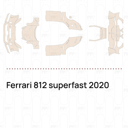 PPF prédécoupé Ferrari 812 superfast 2020