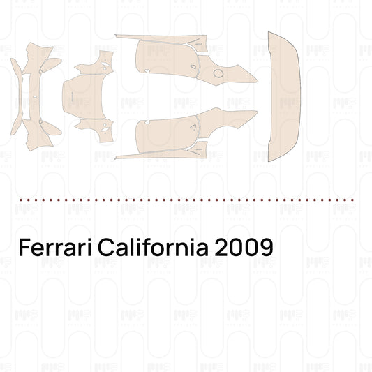 PPF prédécoupé Ferrari California 2009