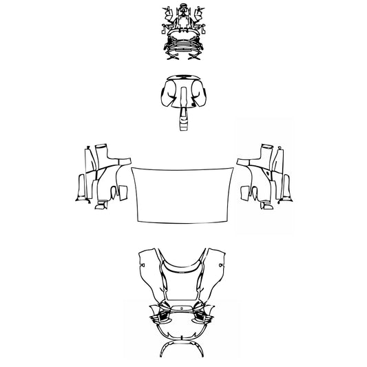 Pre-Cut PPF Ferrari Daytona SP3 2023 - PPF-Kits