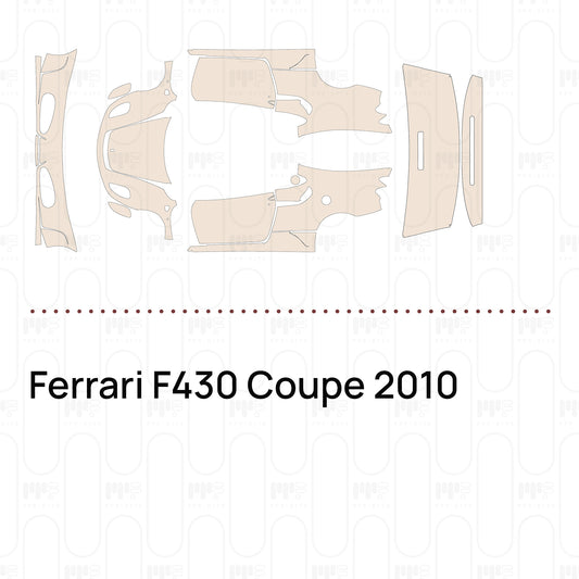 PPF prédécoupé Ferrari F430 Coupe 2010