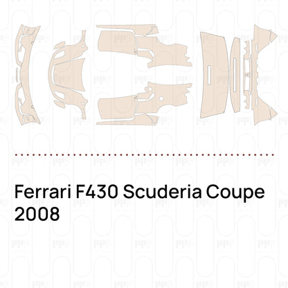 PPF prédécoupé Ferrari F430 Scuderia Coupe 2008
