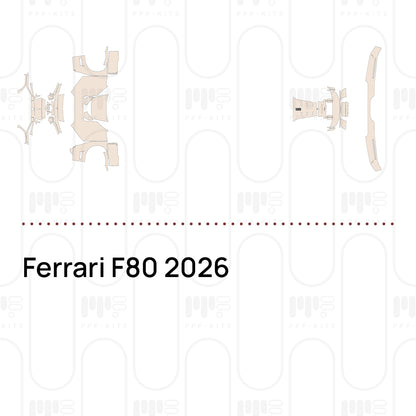 PPF prédécoupé Ferrari F80 2026