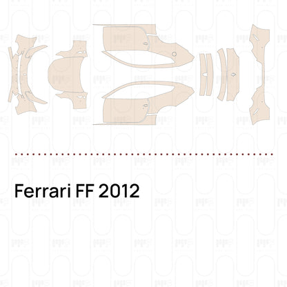 PPF prédécoupé Ferrari FF 2012
