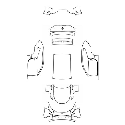 Pre-Cut PPF Ferrari FF 2015 - PPF-Kits