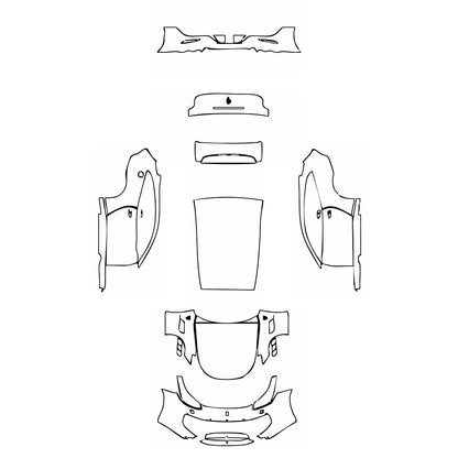 Pre-Cut PPF Ferrari GTC4Lusso GTC4Lusso 2019 - PPF-Kits