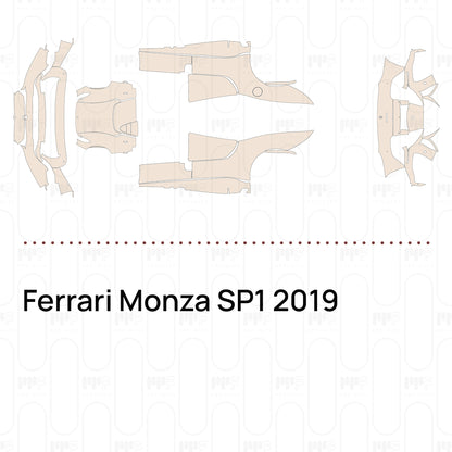 PPF prédécoupé Ferrari Monza SP1 2019