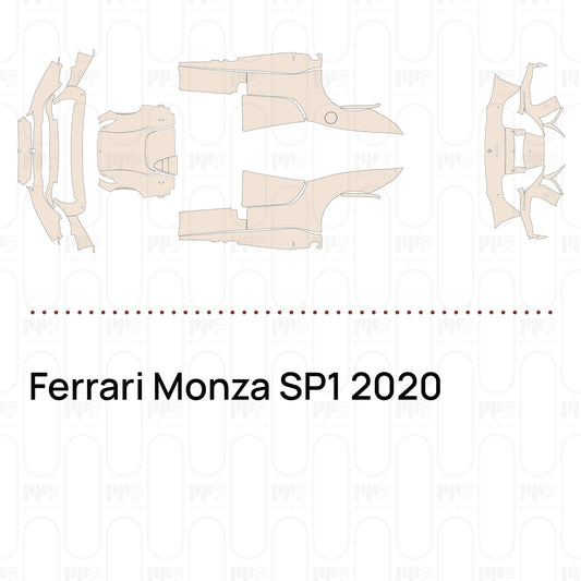 PPF prédécoupé Ferrari Monza SP1 2020