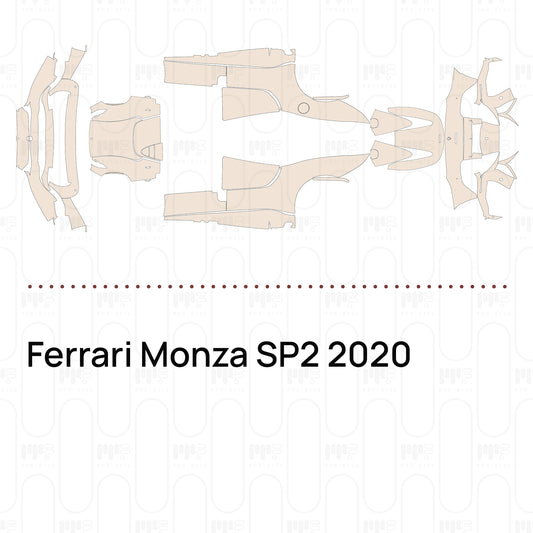 PPF prédécoupé Ferrari Monza SP2 2020