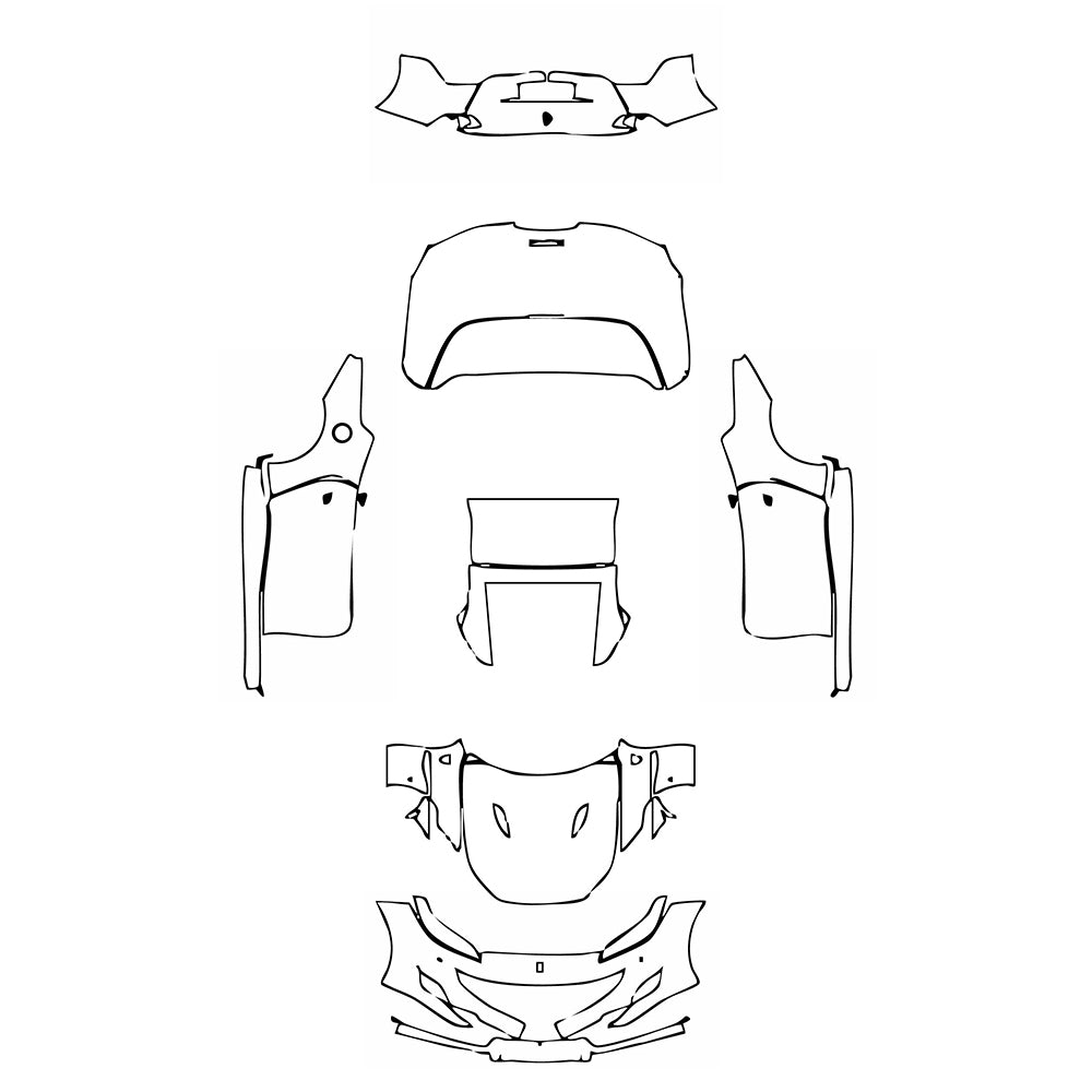 Pre-Cut PPF Ferrari Portofino 2018 - PPF-Kits
