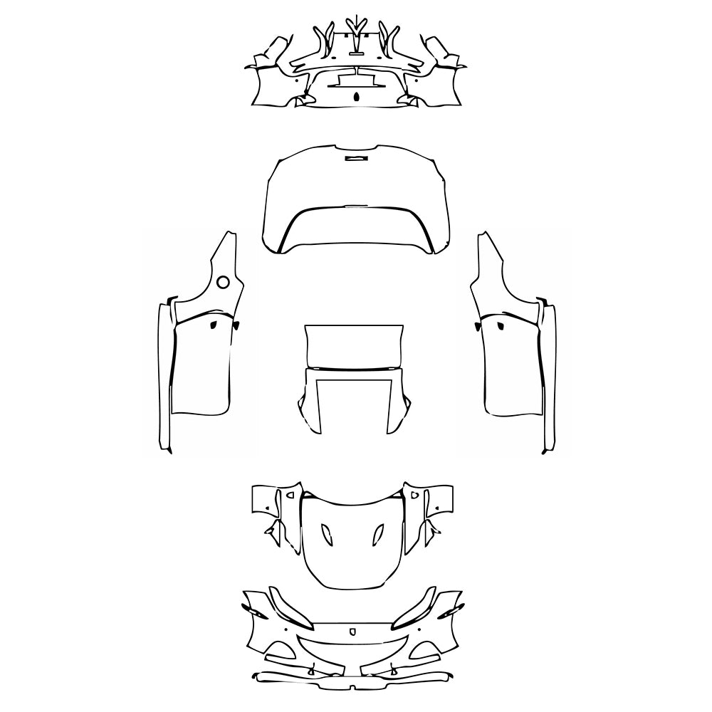 Pre-Cut PPF Ferrari Portofino M 2021 - PPF-Kits